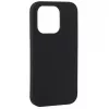 EVELATUS Custodia in silicone Premium Soft Touch per Apple iPhone 14 Pro Max 6,7 - nero