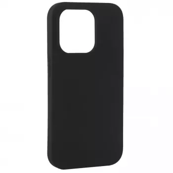 EVELATUS Custodia in silicone Premium Soft Touch per Apple iPhone 14 Pro Max 6,7 - nero