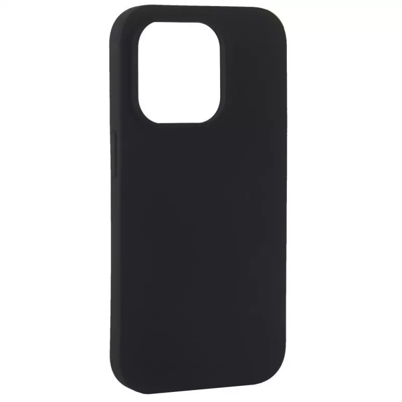 EVELATUS Custodia in silicone Premium Soft Touch per Apple iPhone 14 Pro Max 6,7 - nero