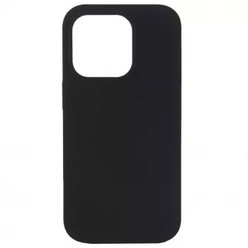 EVELATUS Custodia in silicone Premium Soft Touch per Apple iPhone 14 Pro Max 6,7 - nero