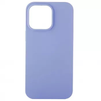 EVELATUS Apple iPhone 14 Pro Max 6.7 Custodia in silicone Premium Soft Touch viola chiaro