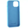 Evelatus Apple iPhone 14 Pro Max 6.7 Custodia in silicone Premium Soft Touch azzurro