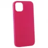 Evelatus Apple iPhone 14 Pro Max 6.7 Custodia in silicone Premium Soft Touch rosso rosato