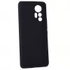Evelatus Xiaomi 12 Lite Custodia in silicone Premium Soft Touch nero