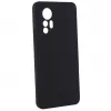 Evelatus Xiaomi 12 Lite Custodia in silicone Premium Soft Touch nero