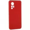 Evelatus Xiaomi 12 Lite Custodia in silicone Premium Soft Touch rosso