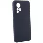 Evelatus Xiaomi 12 Lite Custodia in silicone Premium Soft Touch blu mezzanotte