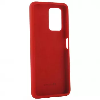 Evelatus Xiaomi POCO X4 GT Custodia in silicone Premium Soft Touch rosso