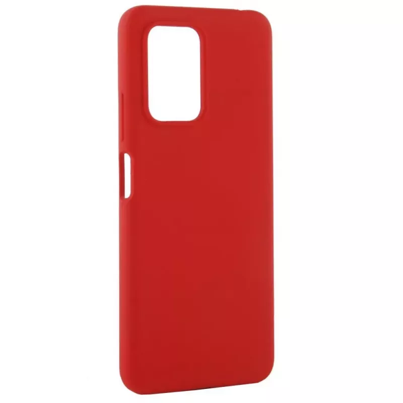Evelatus Xiaomi POCO X4 GT Custodia in silicone Premium Soft Touch rosso