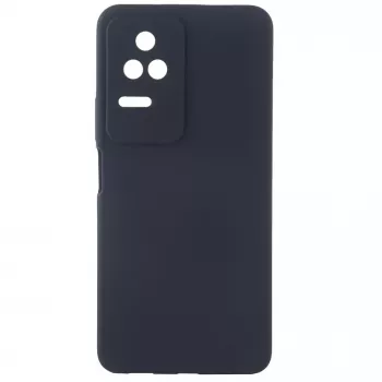 Evelatus Xiaomi POCO F4 Custodia in silicone Premium Soft Touch blu mezzanotte