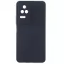 Evelatus Xiaomi POCO F4 Custodia in silicone Premium Soft Touch blu mezzanotte