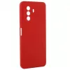 Evelatus Huawei Nova Y70 Custodia in silicone Premium Soft Touch rosso