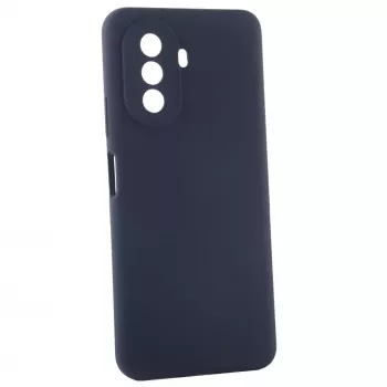 Evelatus Huawei Nova Y70 Custodia in silicone Premium Soft Touch blu mezzanotte
