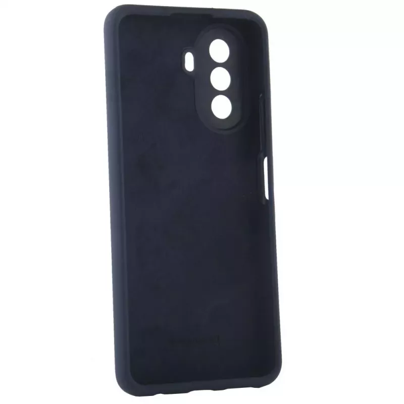 Evelatus Huawei Nova Y70 Custodia in silicone Premium Soft Touch blu mezzanotte
