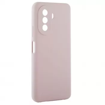 Evelatus Huawei Nova Y70 Custodia in silicone Premium Soft Touch rosa sabbia