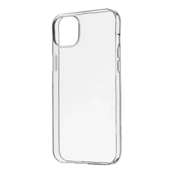 Evelatus Apple iPhone 14 6.1 Custodia in silicone trasparente 1,5mm TPU trasparente