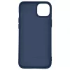 Evelatus Apple iPhone 14 6,1 inch Custodia in nano silicone Soft Touch TPU blu