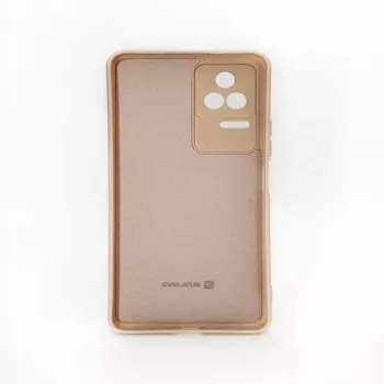 Evelatus Xiaomi POCO F4 Custodia in nano silicone Soft Touch TPU beige