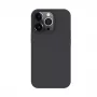 Evelatus Apple iPhone 13 Pro Max Cover in Silicone Premium Soft Touch Grigio Carbone