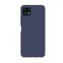 Evelatus Samsung Galaxy A22 5G Cover in Silicone Premium Soft Touch Blu Mezzanotte
