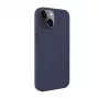 Evelatus Apple iPhone 14 Custodia in Pelle Genuine con MagSafe Blu