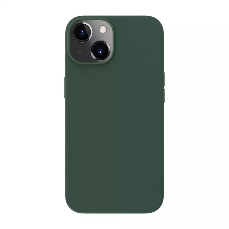 Evelatus Apple iPhone 14 Custodia in Pelle Genuine con MagSafe Verde Scuro