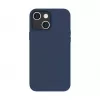Evelatus Apple iPhone 14 Plus Custodia in Pelle Genuine con MagSafe Blu
