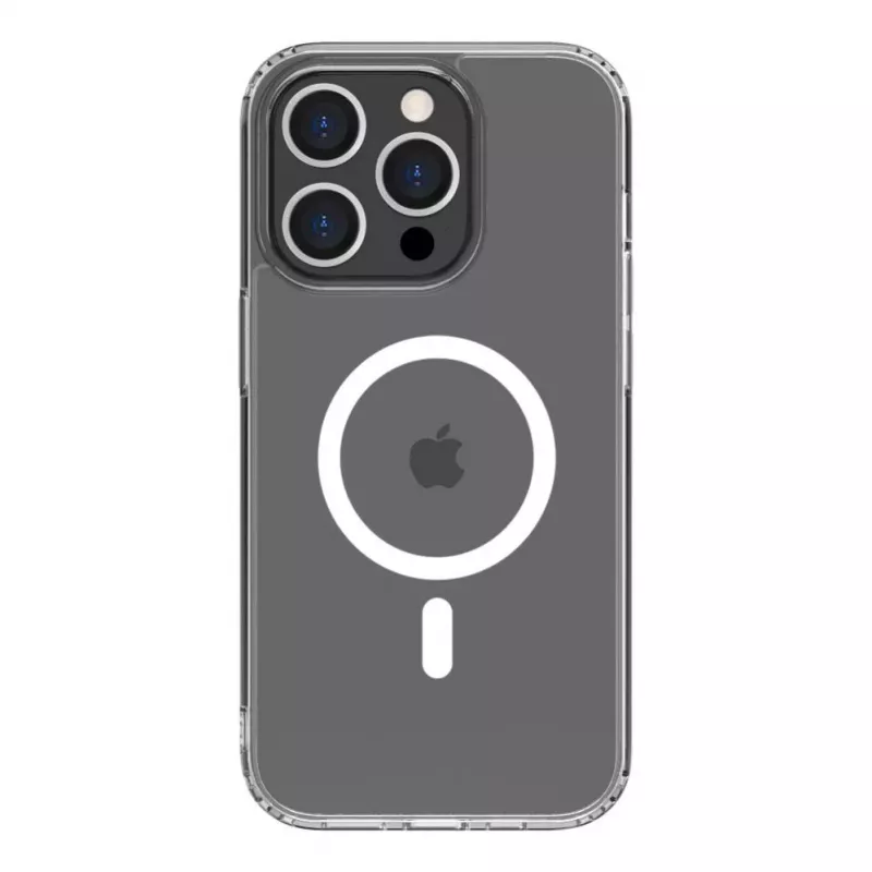 Evelatus Apple iPhone 14 Pro Max Cover trasparente compatibile MagSafe