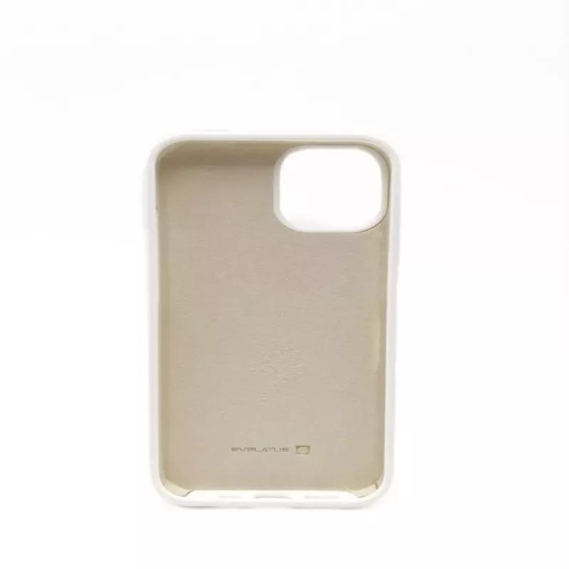 Evelatus Apple iPhone 14 Pro custodia in silicone Premium Soft Touch bianco