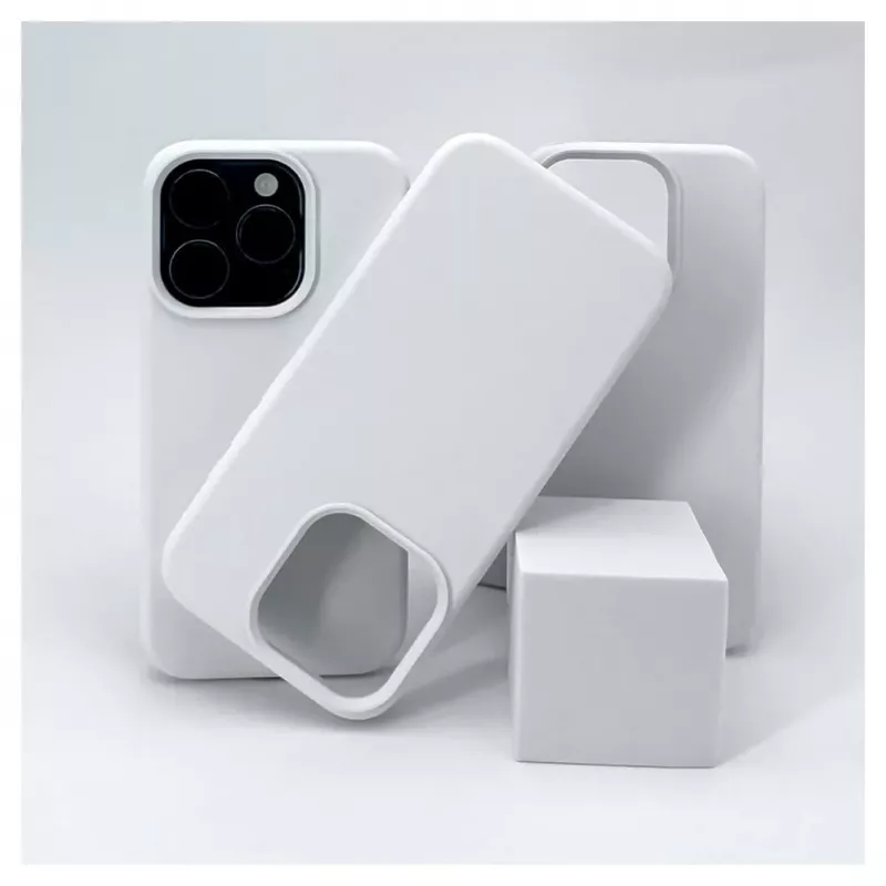 Evelatus Apple iPhone 14 Pro custodia in silicone Premium Soft Touch bianco