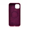 Evelatus Apple iPhone 14 Plus Cover in silicone Premium MagSafe Soft Touch prugna