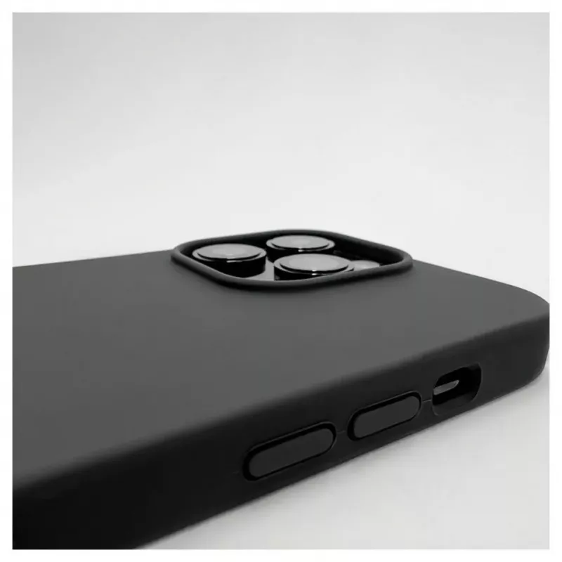 Evelatus Apple iPhone 14 Pro Max Custodia in silicone Soft Touch Premium MagSafe nera