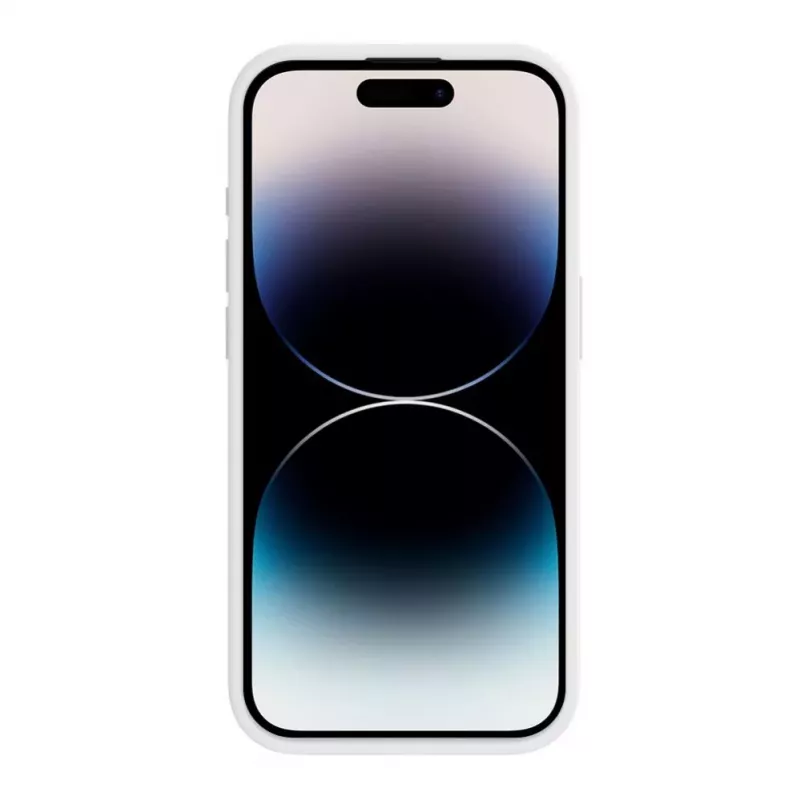 Evelatus Apple iPhone 14 Pro Max Custodia in silicone Soft Touch Premium MagSafe bianca