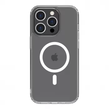 Evelatus Apple iPhone 14 Pro Max Cover trasparente compatibile MagSafe