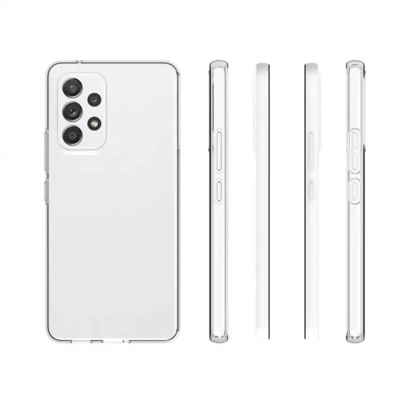 Evelatus Samsung Galaxy A04s / A13 5G Custodia in silicone trasparente 1,5mm TPU trasparente