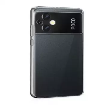 Evelatus Xiaomi Poco M5 Custodia in silicone trasparente 1,5mm TPU trasparente