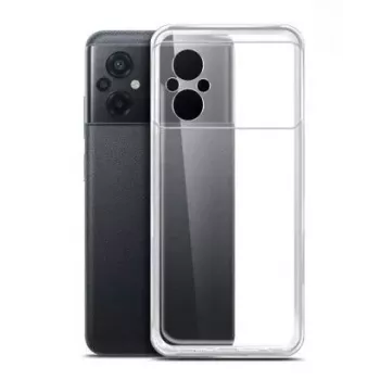 Evelatus Xiaomi Poco M5 Custodia in silicone trasparente 1,5mm TPU trasparente