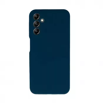 Evelatus Samsung Galaxy A14 5G Custodia in silicone nano TPU blu mezzanotte