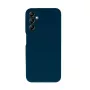 Evelatus Samsung Galaxy A14 5G Custodia in silicone nano TPU blu mezzanotte