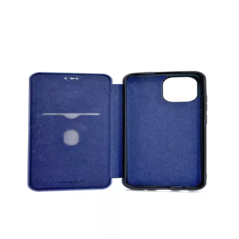 Evelatus Xiaomi Redmi A1 / A2 Custodia a libro blu mezzanotte