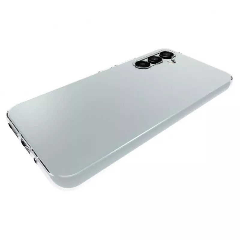 Evelatus Samsung Galaxy S23 Plus Custodia in silicone trasparente 1,5mm TPU trasparente