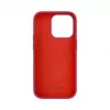 Evelatus Apple iPhone 14 Pro 6.1 Custodia in silicone Premium Soft Touch rosso