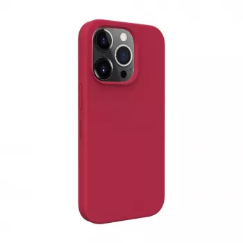 Evelatus Apple iPhone 14 Pro 6.1 Custodia in silicone Premium Soft Touch rosso