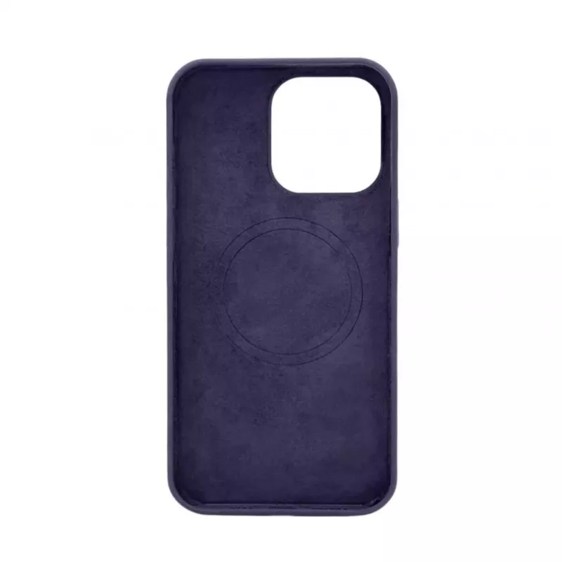 Evelatus Apple iPhone 13 Pro Custodia in silicone Premium MagSafe Soft Touch blu mezzanotte