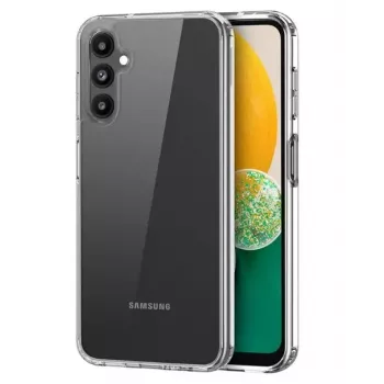 Evelatus Samsung Galaxy A14 Custodia in silicone trasparente 1,5mm TPU trasparente