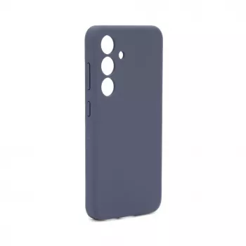 Evelatus Samsung Galaxy A14 5G Custodia in silicone Premium Soft Touch blu mezzanotte