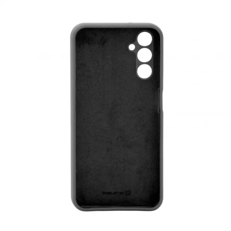 Evelatus Samsung Galaxy A14 5G Custodia in silicone Premium Soft Touch nero