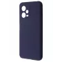 Evelatus Xiaomi Redmi Note 12 / Poco X5 Custodia in silicone Premium Soft Touch blu mezzanotte