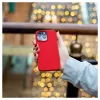 Evelatus Apple iPhone 14 Pro Max Custodia in silicone Premium MagSafe Soft Touch rosso scuro