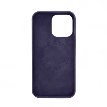 Evelatus Apple iPhone 14 Pro Max Custodia in silicone Premium MagSafe Soft Touch blu mezzanotte